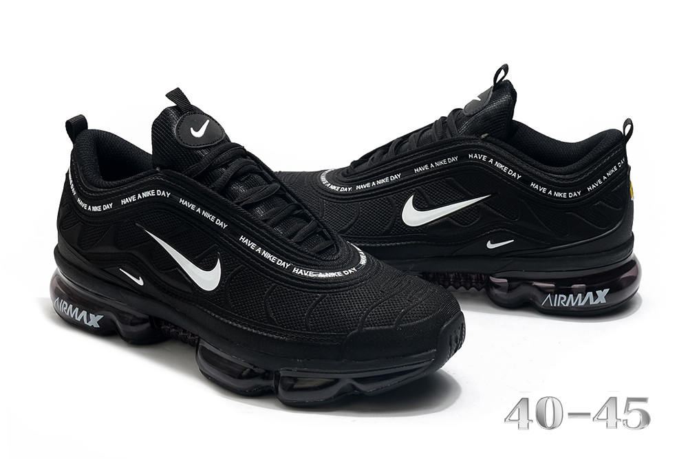 2002 Men Nike Air Max TN 97 Black White